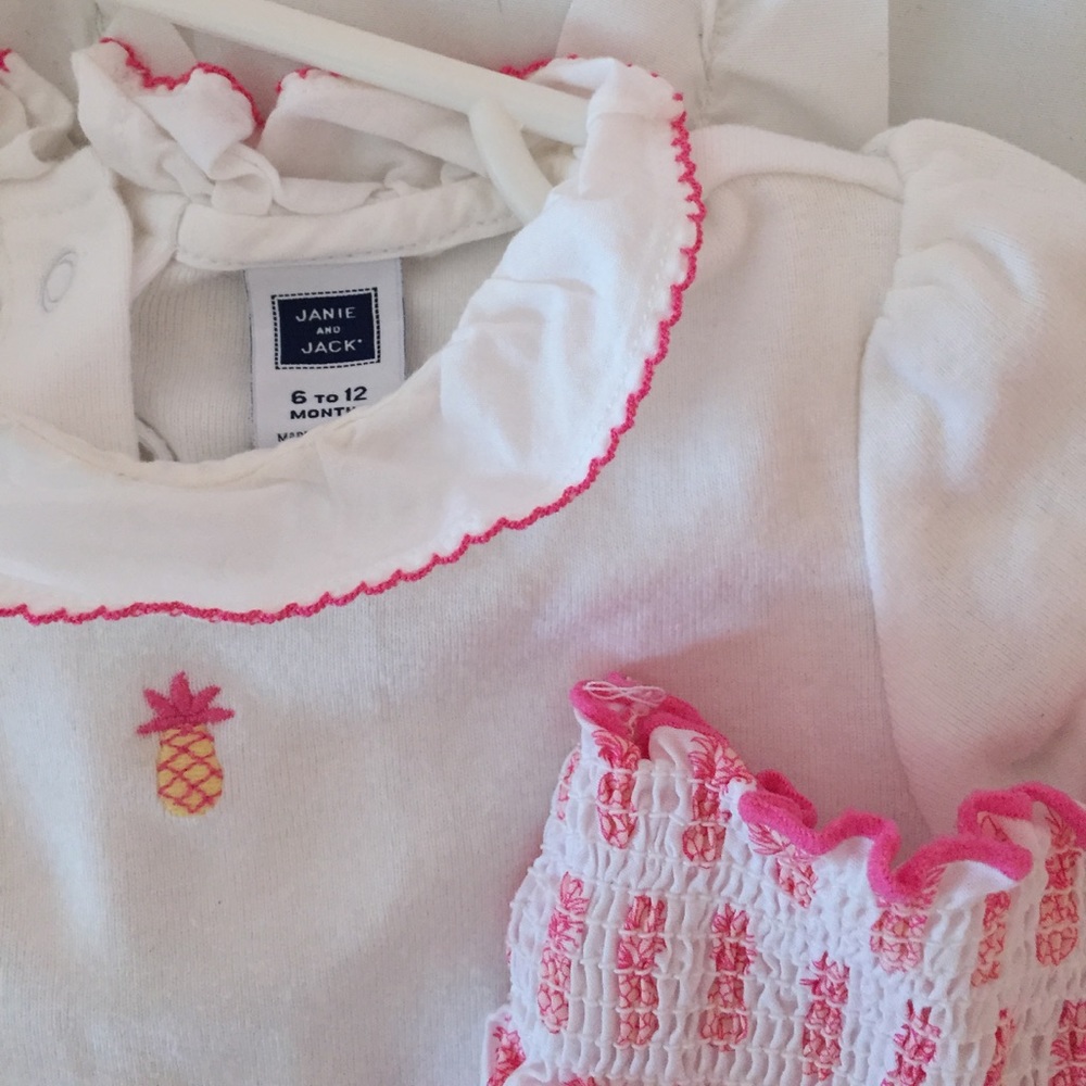 Janie and Jack shirt/shorts